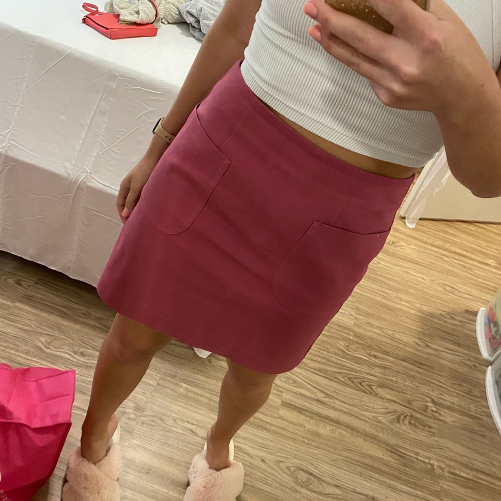 Pink loft skirt